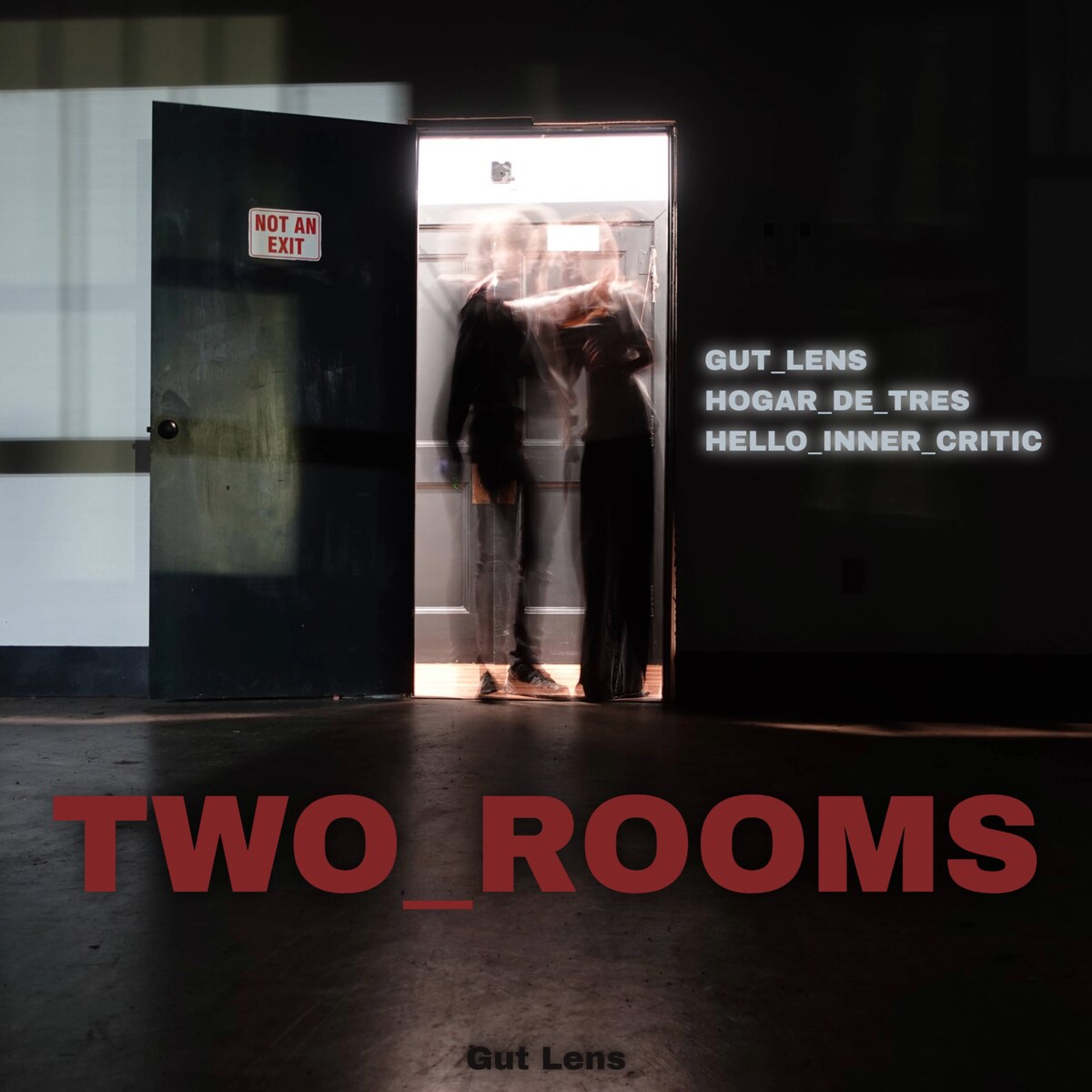 TWO_ROOMS by Gut Lens, cover art